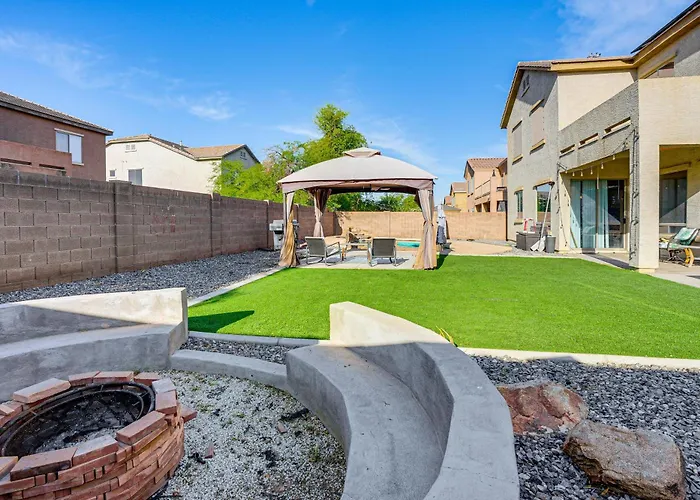 Desert Oasis W/ Fire Pit: 6 Mi To Cardinals Games Holiday home *